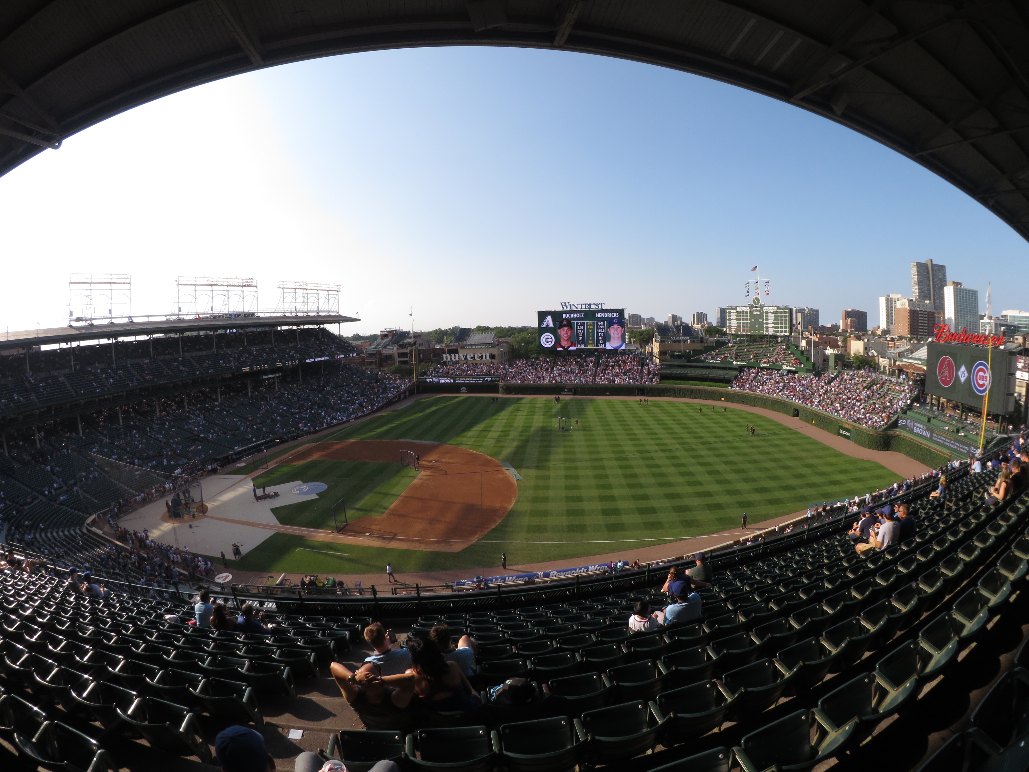 You are currently viewing The Chicago Cubs at Wrigley Field